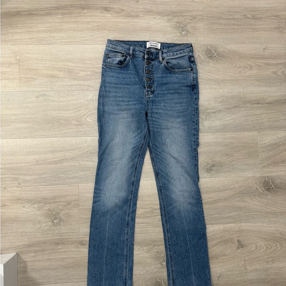 Reformation straight jeans with buttons - Picture 2 of 2